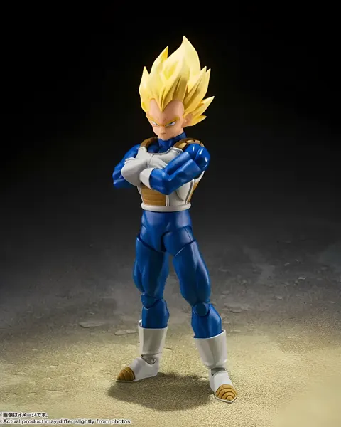 S.H.Figuarts Super Saiyan Vegeta Dangerous Pride Figure 1/6 Scale