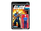 Super7 G.I. Joe ReAction Cobra Blueshirt Tan Clean Shaven 3.75" Figure - Thumbnail 1