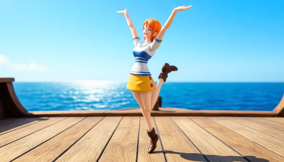 Bandai Spirits One Piece S.H.Figuarts Nami (Romance Dawn) Figure