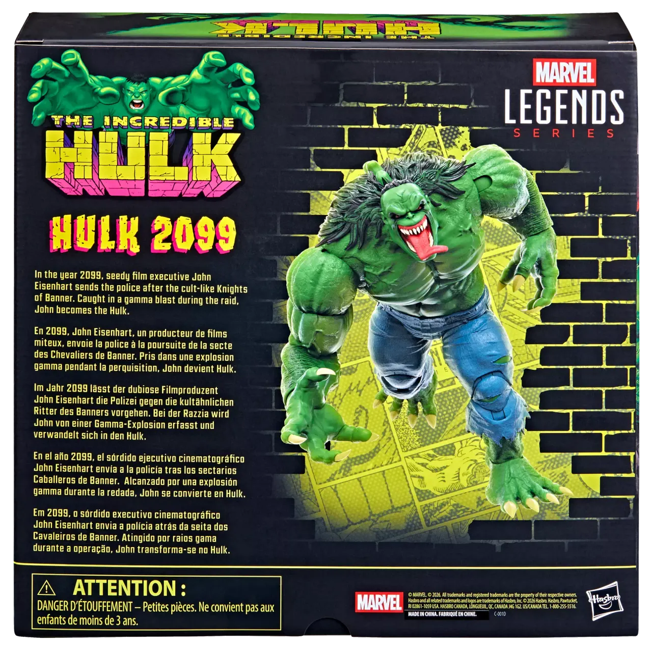 Hasbro Marvel Legends Hulk 2099 Deluxe 7in Figura de Acción - Image 5
