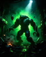 Hasbro Marvel Legends Hulk 2099 Deluxe 7in Figura de Acción - Thumbnail 9
