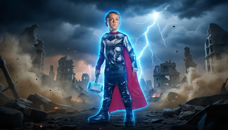 Rubie's Child's Thor Costume – Avengers: Age of Ultron (Large)