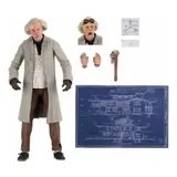 NECA Back to the Future Ultimate Doc Brown Hazmat Suit Action Figure - Thumbnail 1
