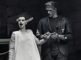 NECA Universal Monsters 7" Novia de Frankenstein 2-Pack B&W - Thumbnail 8