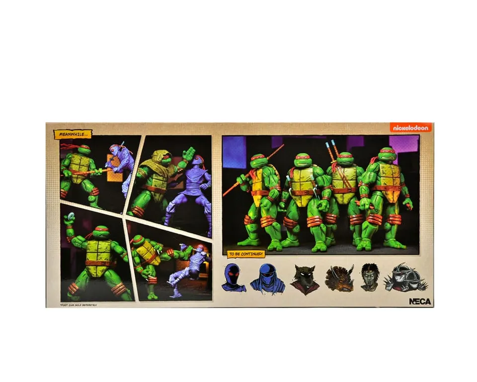 NECA TMNT 7" 4‑Pack figurine articulée - Image 6
