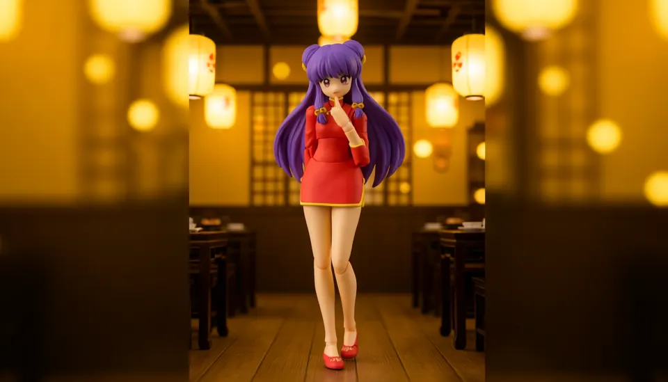 Bandai Spirits S.H. Figuarts Shampoo 13cm Action Figure – Ranma ½