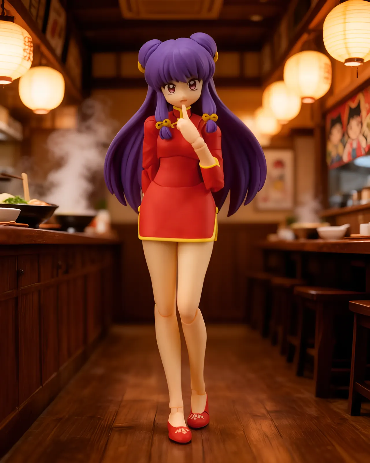 Bandai Spirits S.H. Figuarts Shampoo 13cm Action Figure – Ranma ½ - Image 8