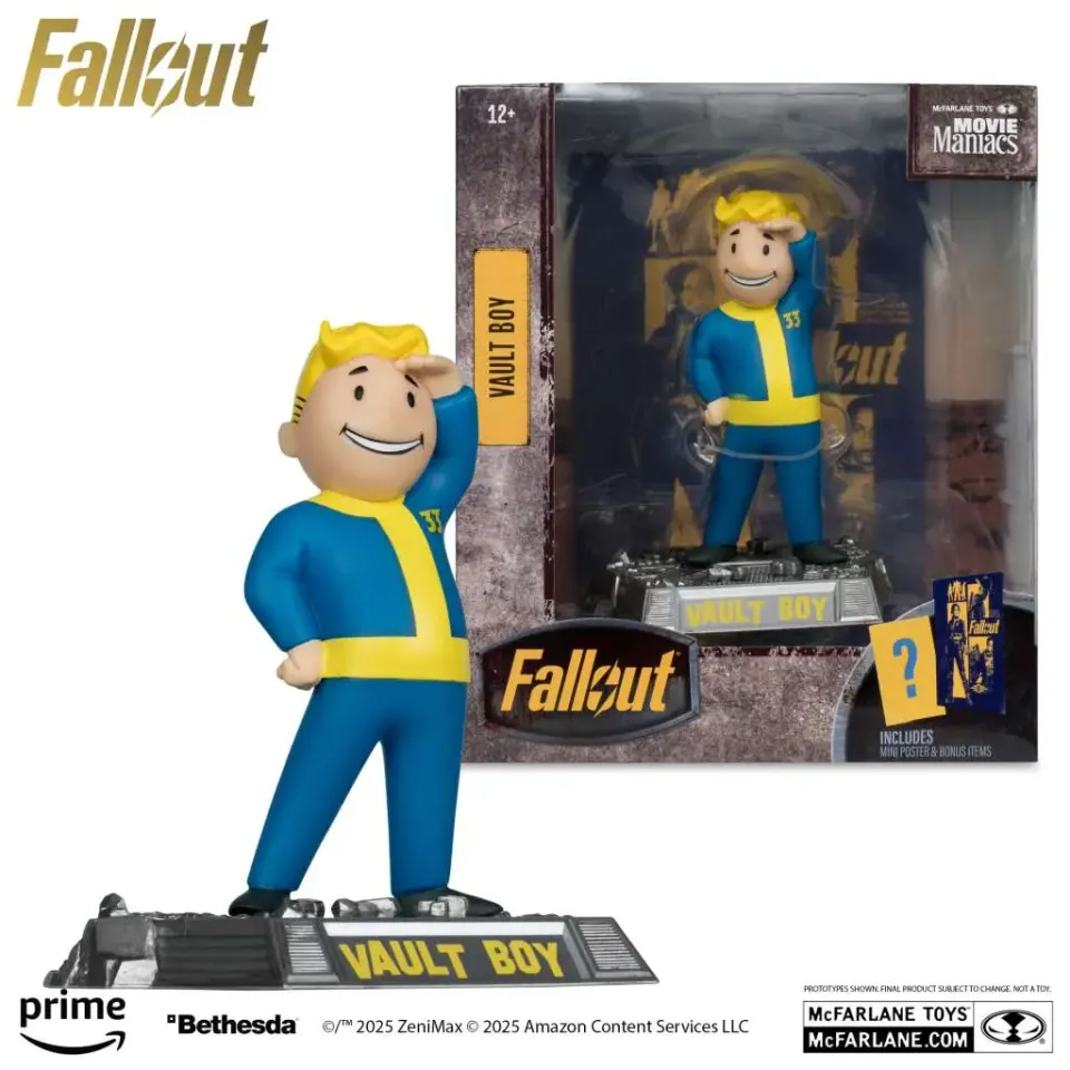 McFarlane Toys Movie Maniacs Fallout Vault Boy Variante 2 - Image 5