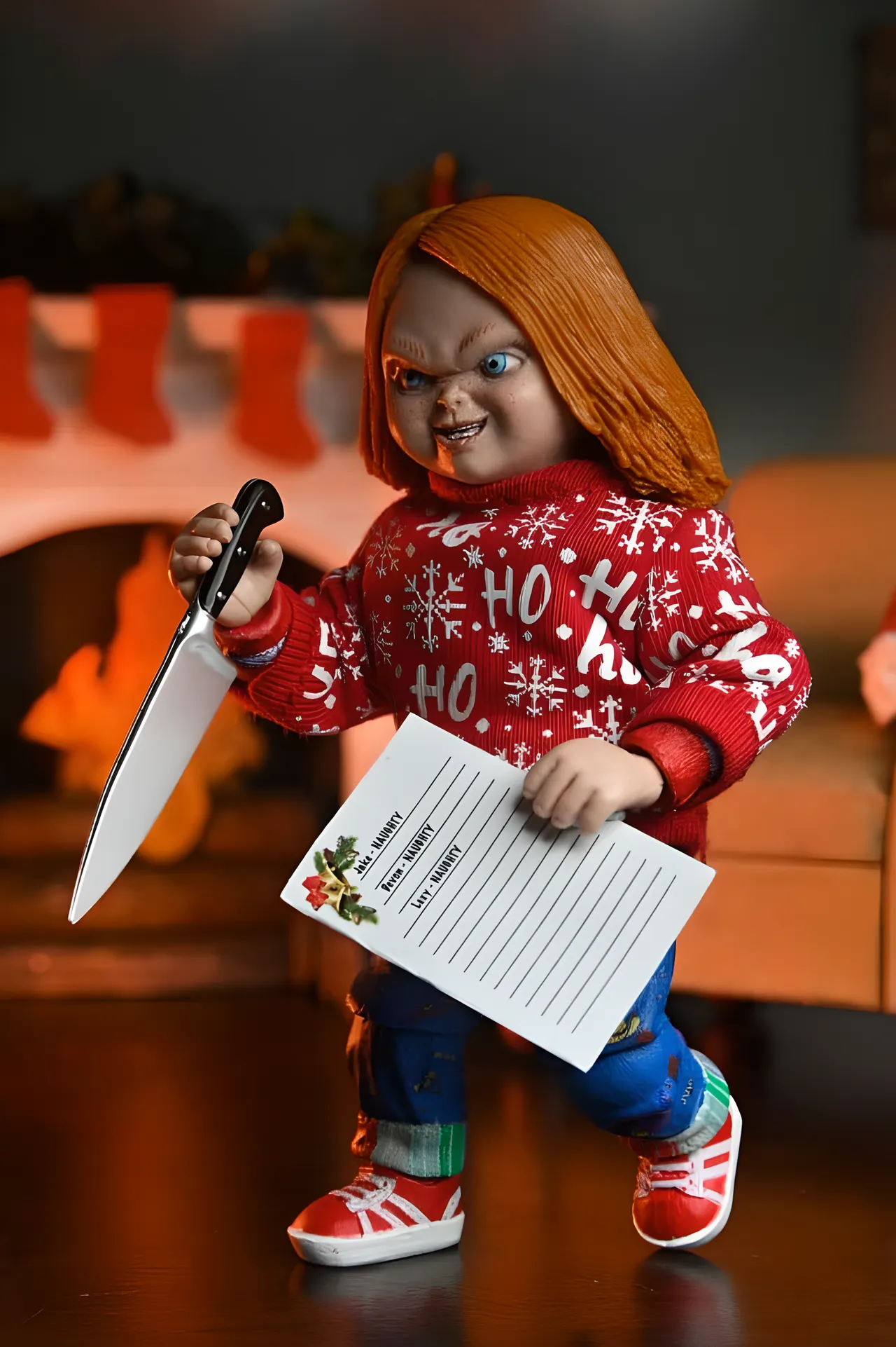 NECA Chucky Holiday Edition Ultimate Action Figure – 18 cm - Image 11