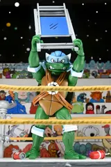 NECA Teenage Mutant Ninja Turtles Stump Wrestling 4‑Pack – 7‑inch Action Figures - Thumbnail 5