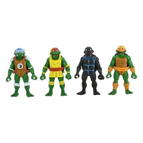 NECA Teenage Mutant Ninja Turtles Stump Wrestling 4‑Pack – 7‑inch Action Figures