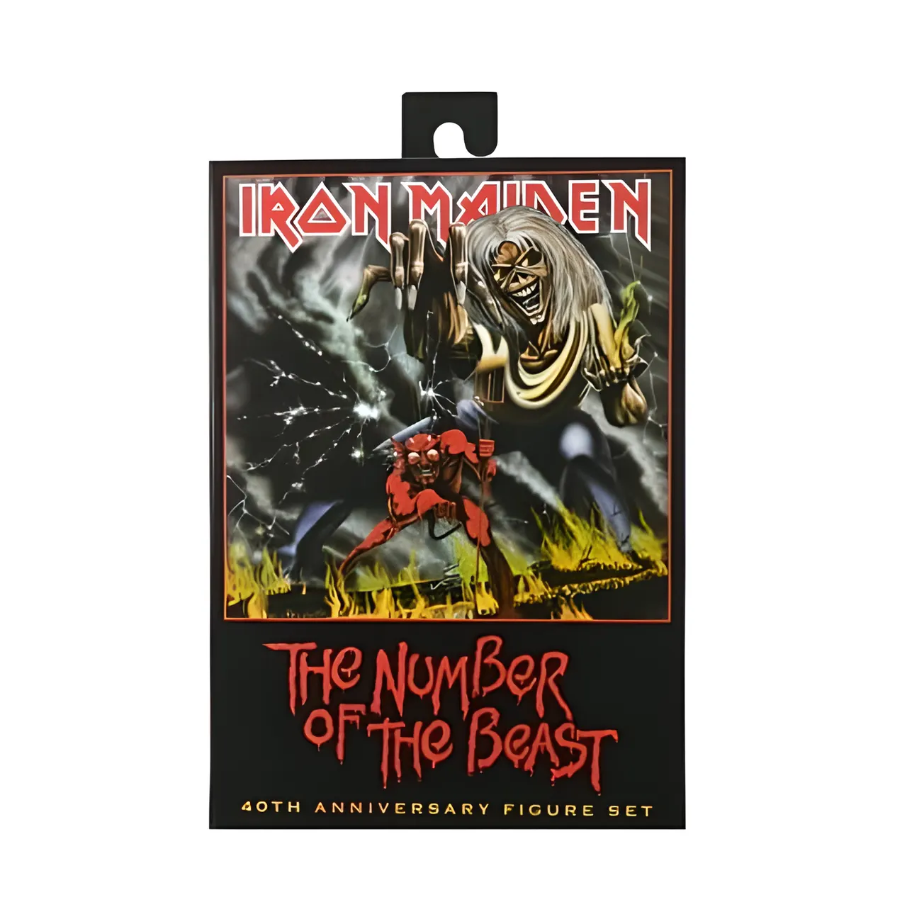 NECA Iron Maiden Ultimate Eddie the Head – 40th Anniversary 7" Figure - Image 10