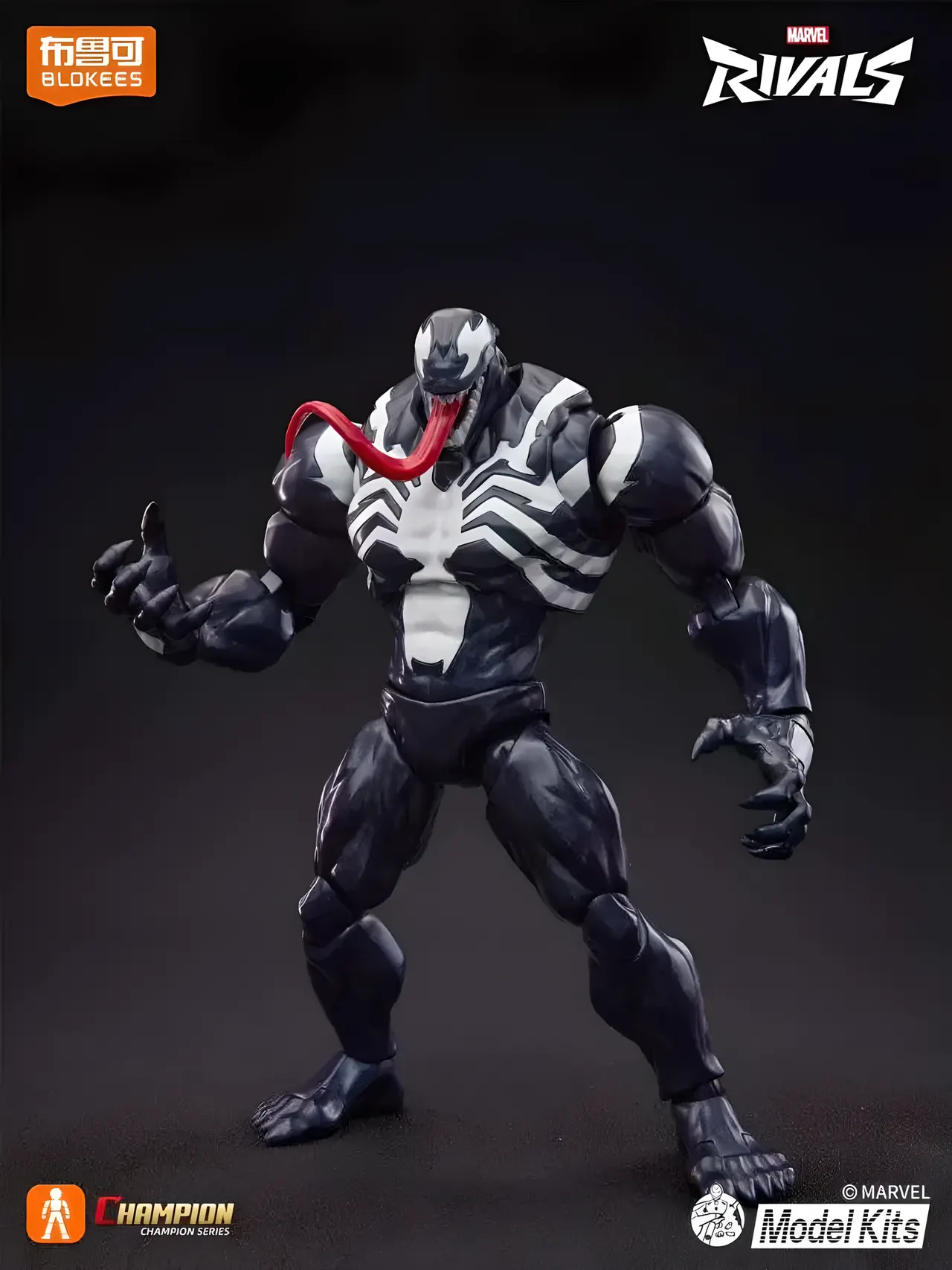 Blokees Venom Champion Class Kit de modelo – Marvel Rivals - Image 5
