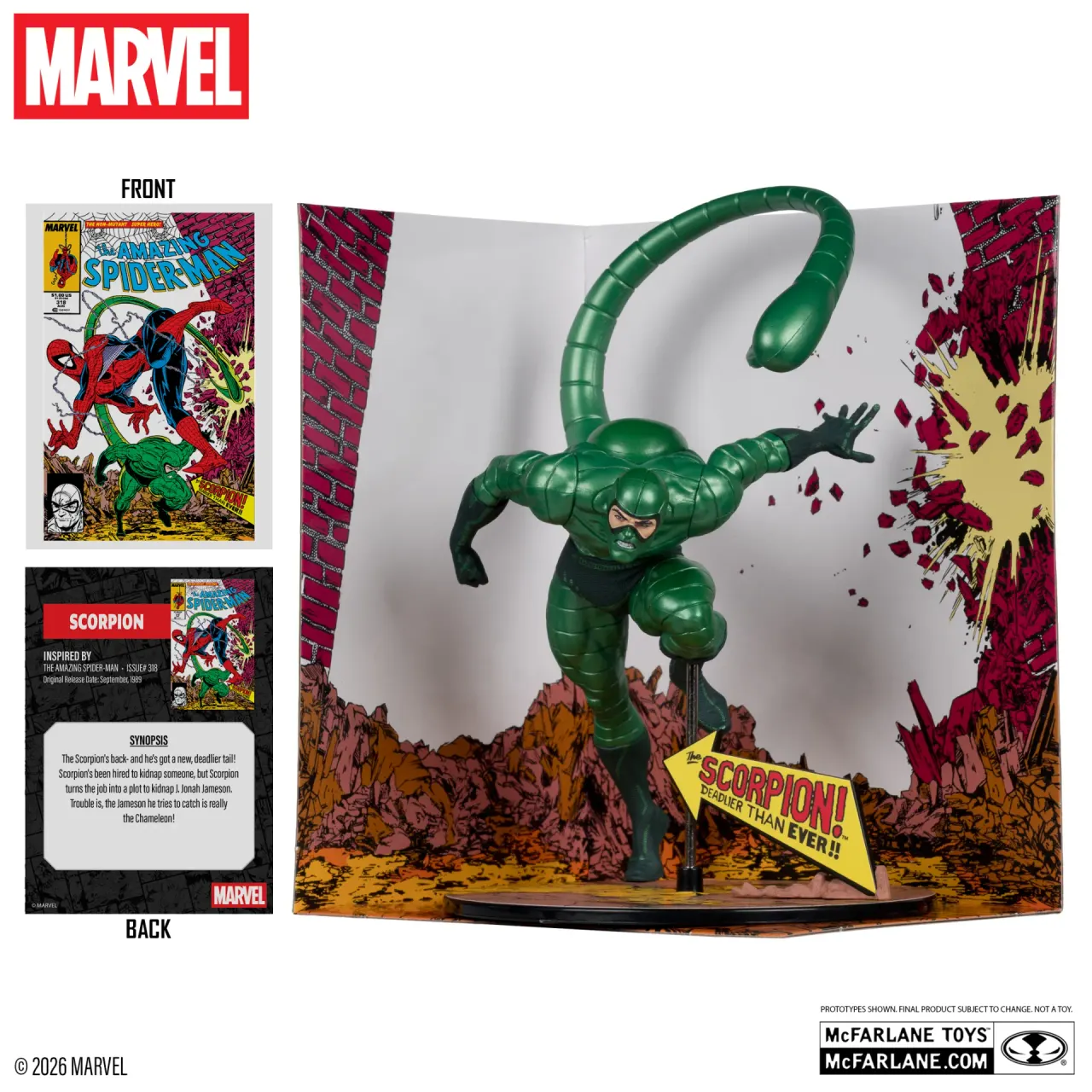 McFarlane Toys Scorpion #318 Gold Label 1/10 PVC Statue - Image 5