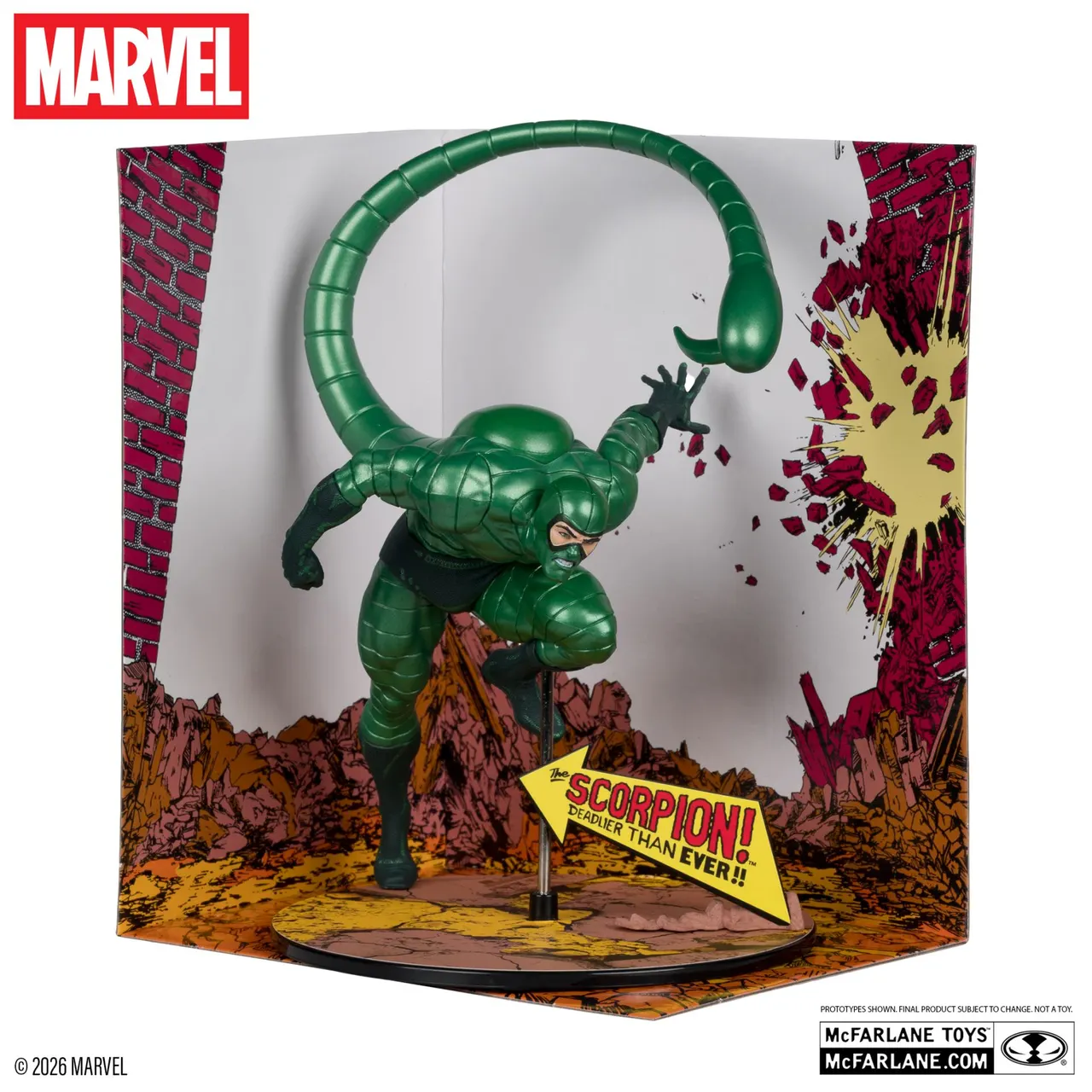 McFarlane Toys Scorpion #318 Gold Label 1/10 PVC Statue - Image 3