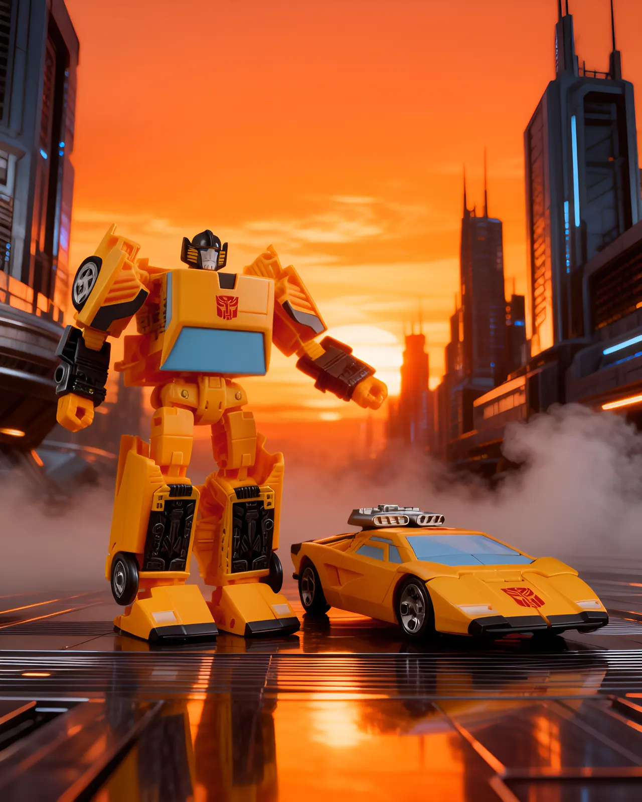 Hasbro Transformers Studio Series 86 Deluxe Sunstreaker Figure - Image 2