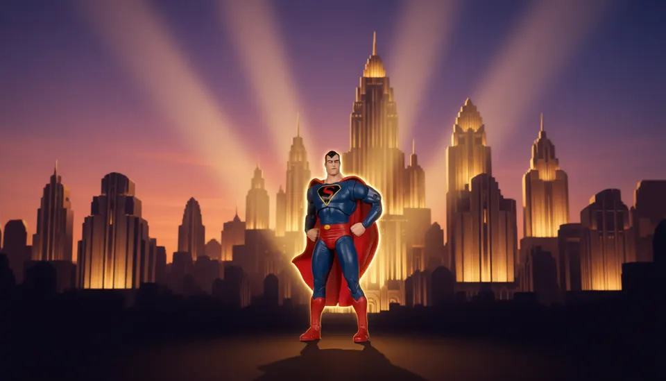McFarlane Toys DC Multiverse Superman Animation Classique 7\" Figurine