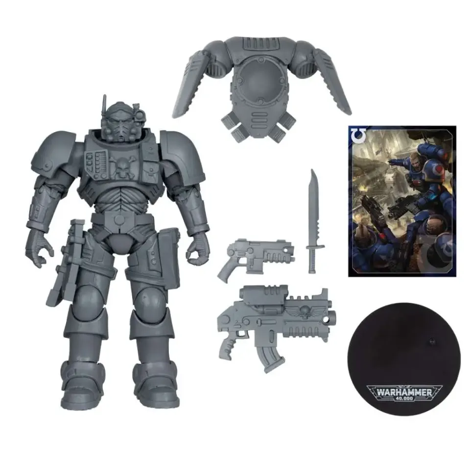 McFarlane Toys Warhammer 40K Lieutenant Phobos Armour Ultramarines 7" - Image 2