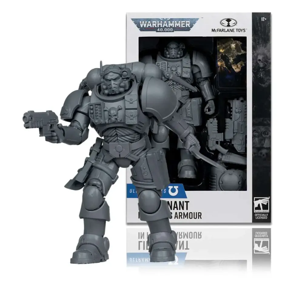 McFarlane Toys Warhammer 40K Lieutenant Phobos Armour Ultramarines 7" - Image 1