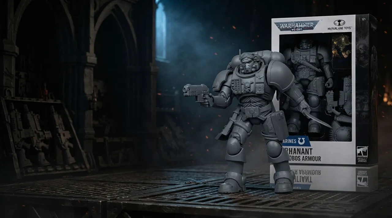 McFarlane Toys Warhammer 40K Lieutenant Phobos Armour Ultramarines 7" - Image 4