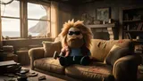 Kidrobot Bro Thor 8" Plush Toy – Marvel - Thumbnail 3