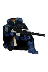 Alliance Entertainment Marine Espacial Eliminator 7" – Warhammer 40K - Thumbnail 6