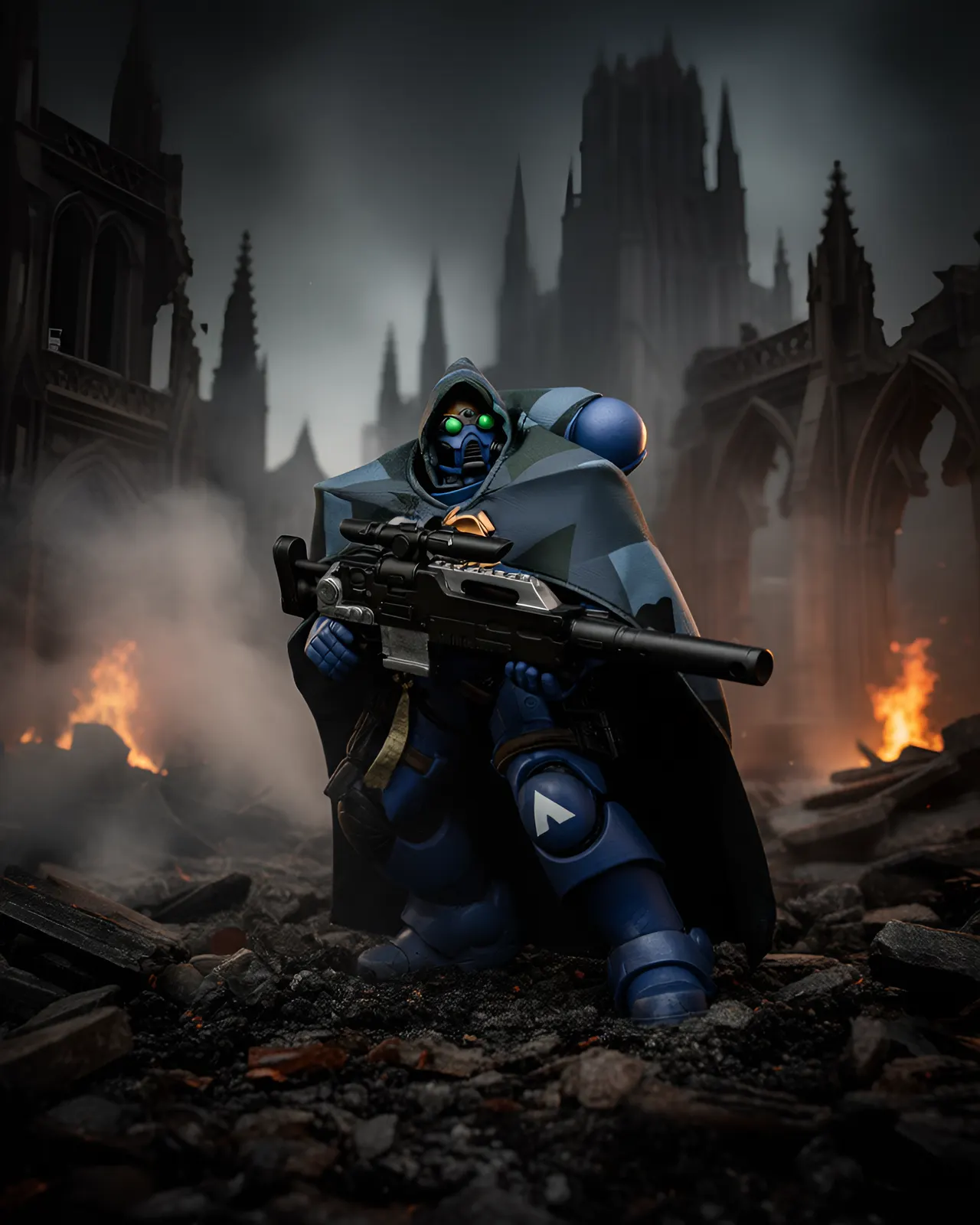 Alliance Entertainment Marine Espacial Eliminator 7" – Warhammer 40K - Image 14