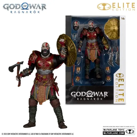 McFarlane Toys Kratos God of War Ragnarok 7" Elite Action Figure