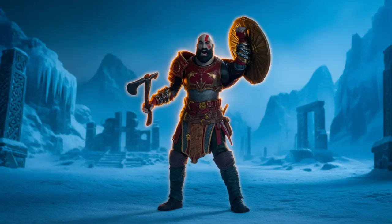McFarlane Toys Kratos God of War Ragnarok 7" Elite Action Figure - Image 6
