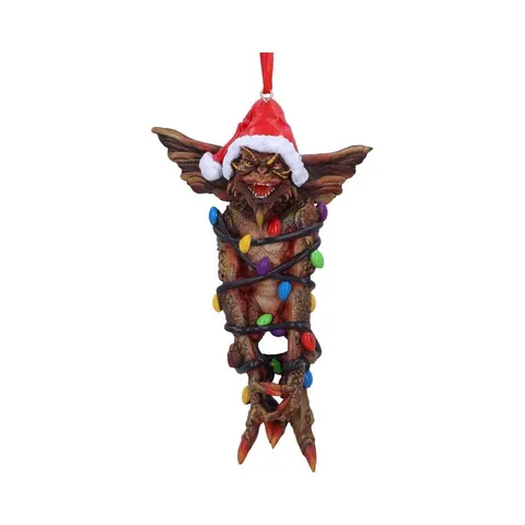 Nemesis Now Gizmo Fairy Lights Ornament – Red Hanging Décor