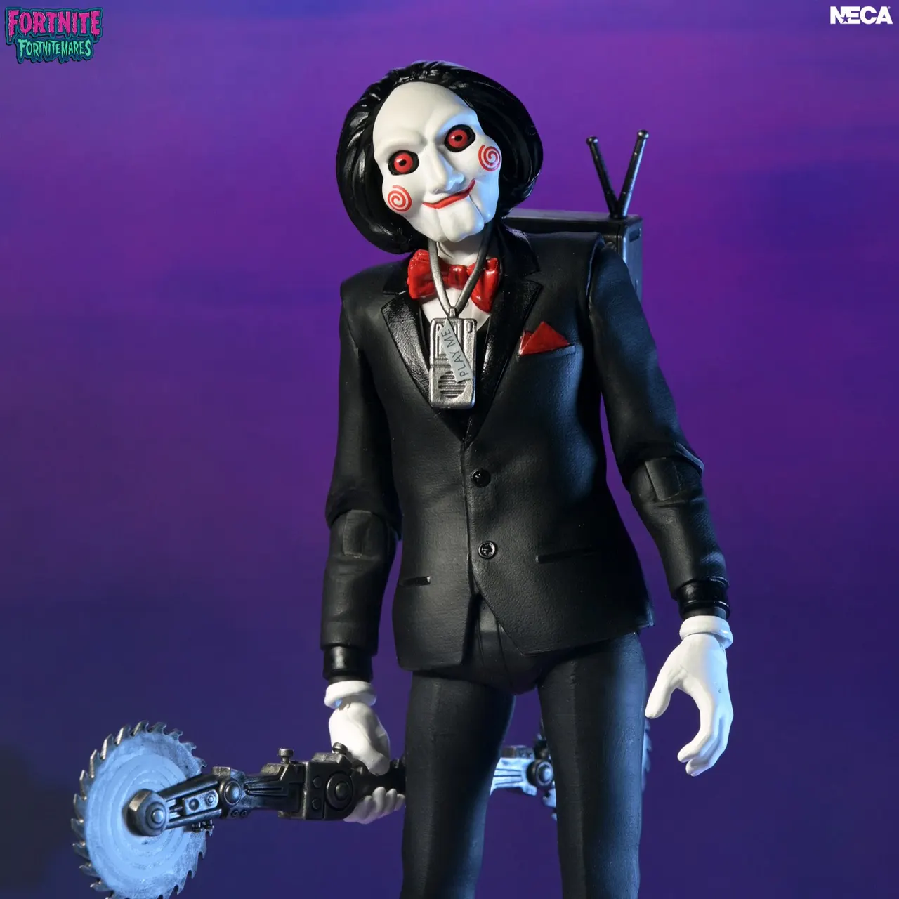 NECA Billy the Puppet Fortnite x Saw 18cm Action Figure - Image 3
