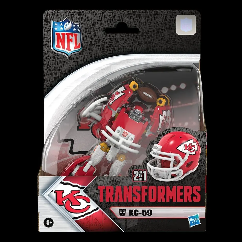 Hasbro Transformers KC-59 NFL Kansas City Chiefs Figura de acción - Image 10