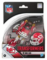 Hasbro Transformers KC-59 NFL Kansas City Chiefs Figura de acción - Thumbnail 8