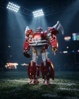 Hasbro Transformers KC-59 NFL Kansas City Chiefs Figura de acción - Thumbnail 12