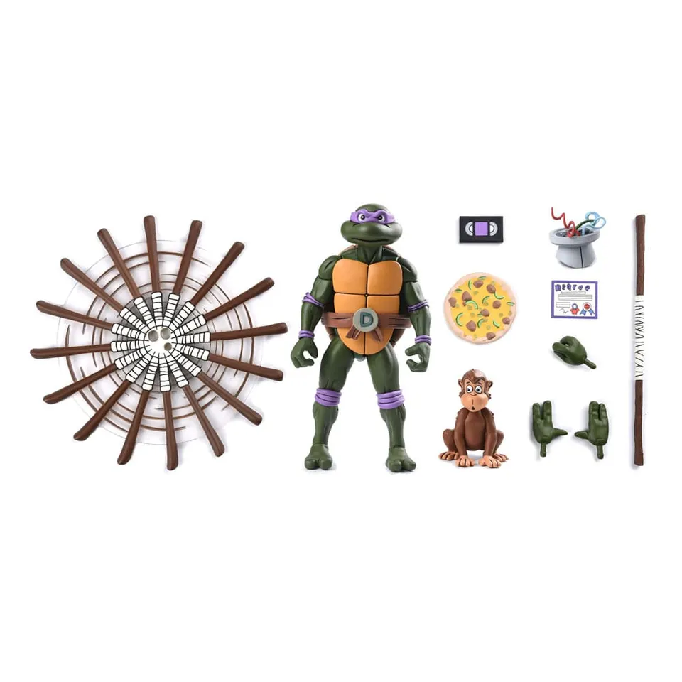 NECA Teenage Mutant Ninja Turtles Ultimate Donatello 7\" Action Figure - Image 1
