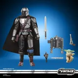 Star Wars Vintage Collection Mandalorian (Beskar) & Grogu 3.75\" Figure - Thumbnail 3