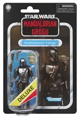 Star Wars Vintage Collection Mandalorian (Beskar) & Grogu 3.75\" Figure - Thumbnail 12
