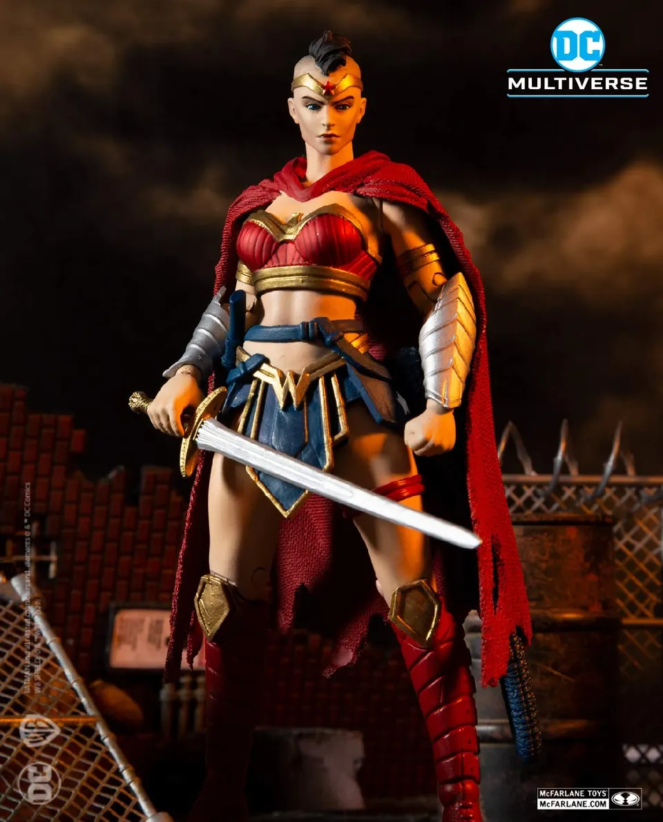 McFarlane Toys DC Build‑A 7" – Wonder Woman (Last Knight on Earth) - Image 7