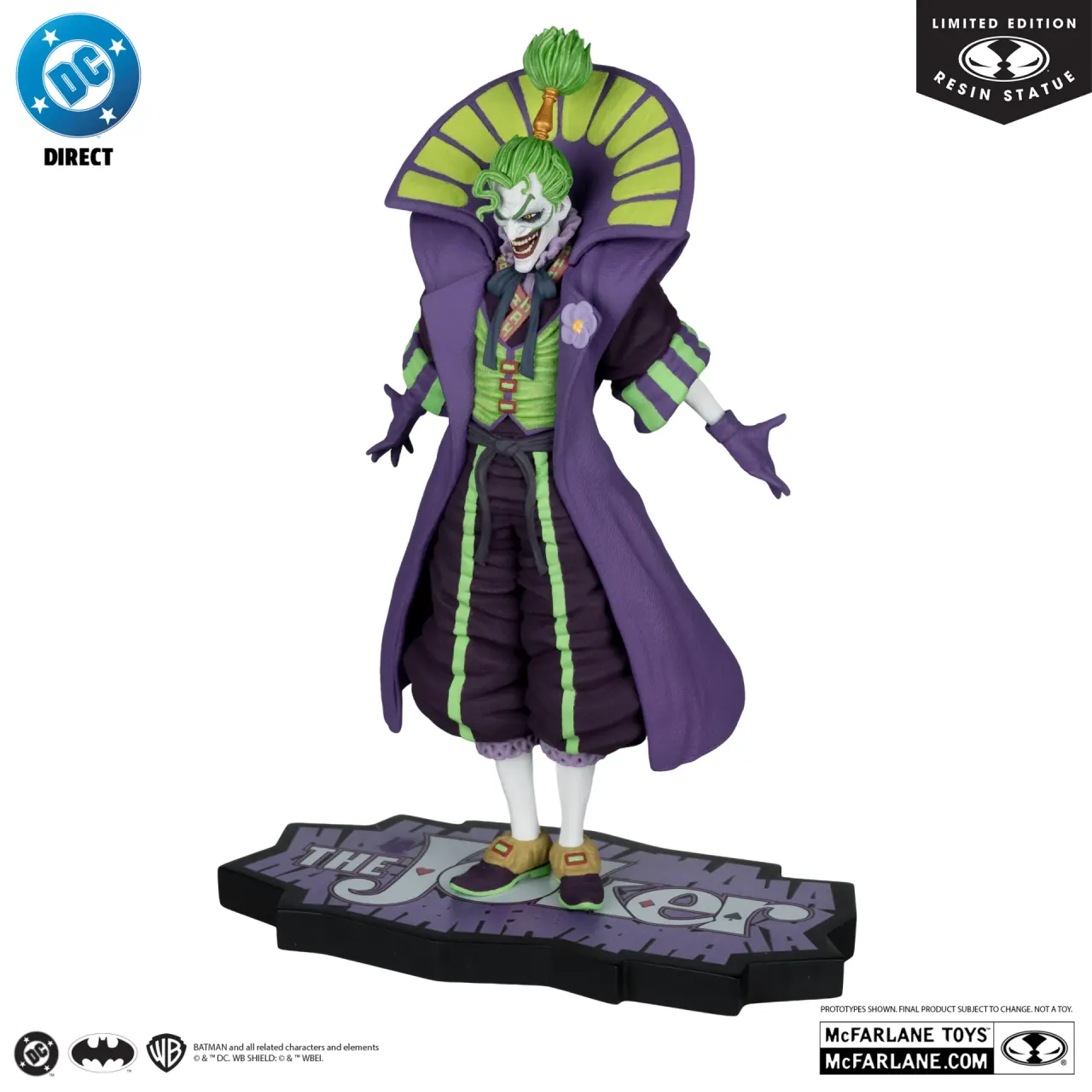 Joker Purple Craze Estatua – Lord Joker (Batman Ninja) 1/10 – McFarlane - Image 3