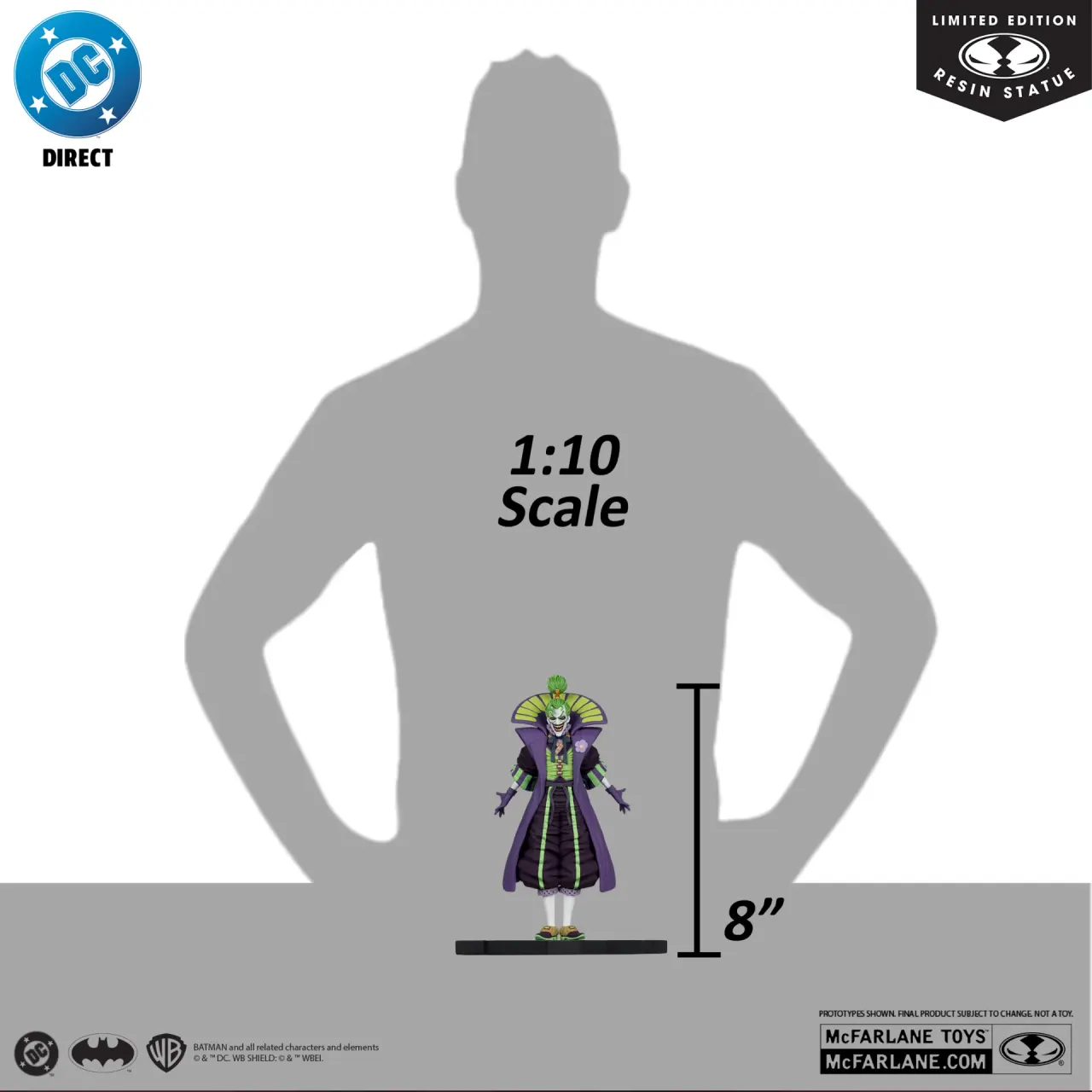 Joker Purple Craze Estatua – Lord Joker (Batman Ninja) 1/10 – McFarlane - Image 5