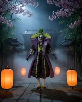 Joker Purple Craze Estatua – Lord Joker (Batman Ninja) 1/10 – McFarlane - Thumbnail 6