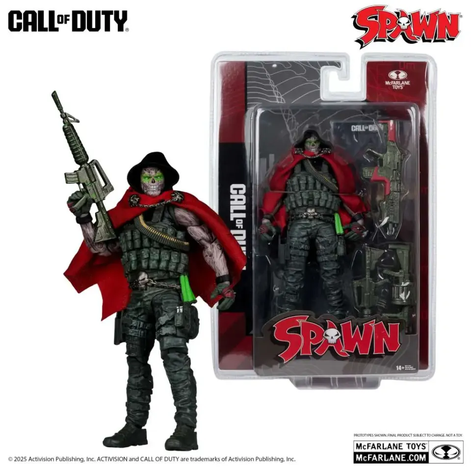 McFarlane Toys Spawn Burned Spawn 7\" Action Figure - Image 3