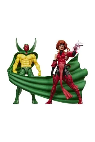 Hasbro Marvel Legends 6" Vision & Scarlet Witch 2‑Pack Action Figure