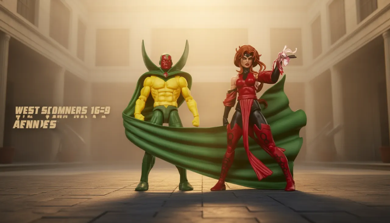 Hasbro Marvel Legends 6" Vision & Scarlet Witch 2‑Pack Action Figure - Image 12