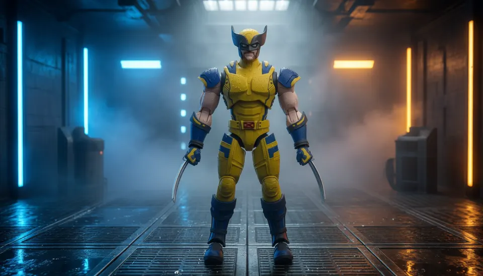 Blokees Marvel Champion Wolverine – 13.4 cm Figura de Acción