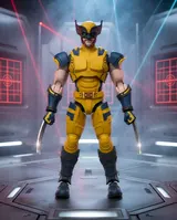 Blokees Marvel Champion Wolverine – 13.4 cm Figura de Acción - Thumbnail 11