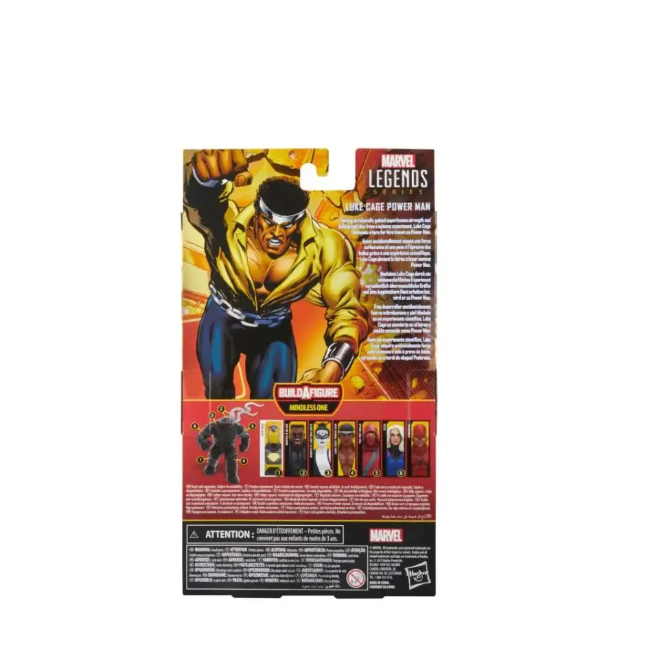 Hasbro Marvel Legends Luke Cage Power Man Figurine - Mindless One BAF - Image 8