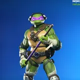 NECA Fortnite TMNT Ultimate Donatello 7-Inch Action Figure - Thumbnail 2