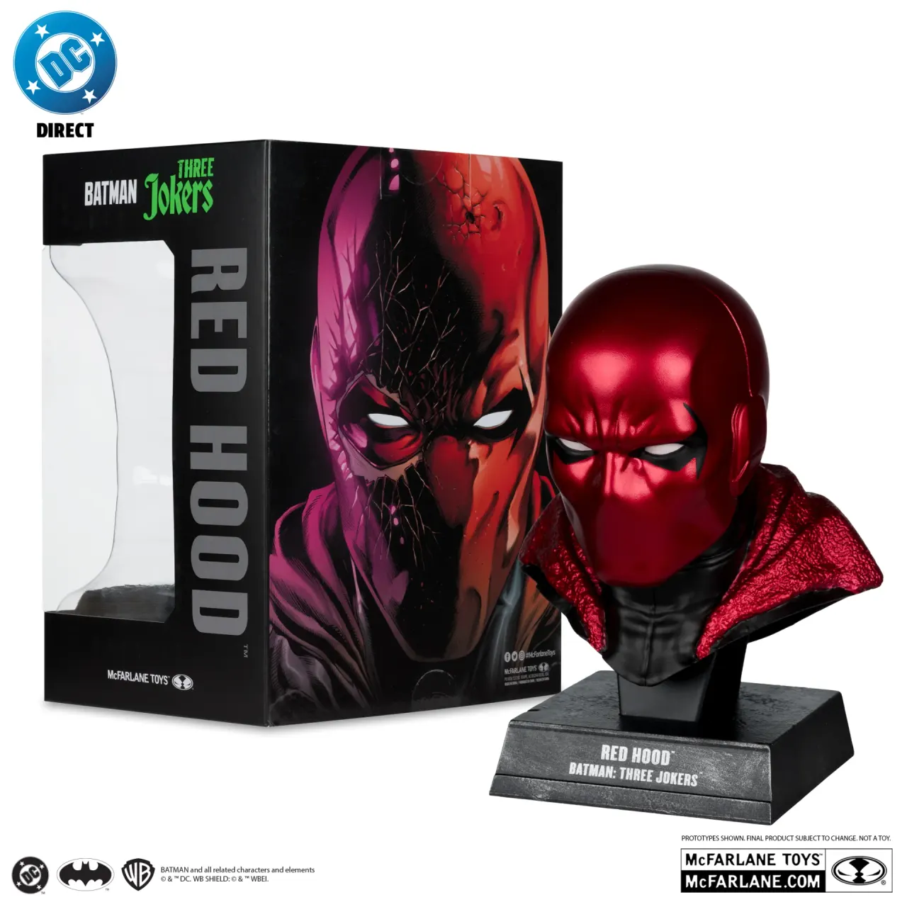 McFarlane Toys Red Hood (Batman: Three Jokers) 1:3 Réplique de capuchon - Image 4