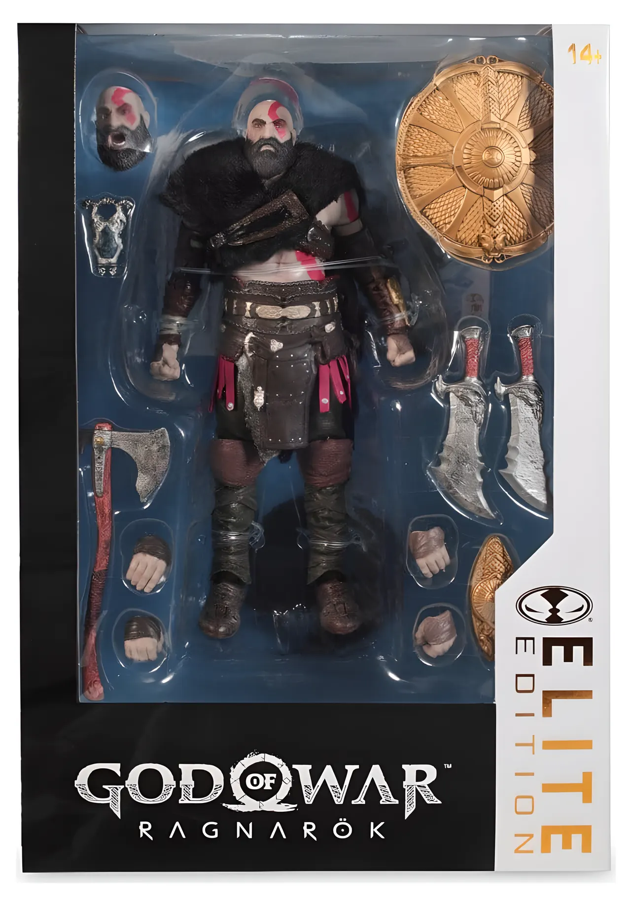 McFarlane Toys Elite Edition Kratos (Ares Armor) – God of War Figure - Image 8